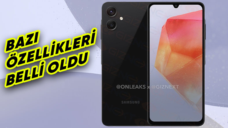 Samsung Galaxy A06’nın Tasarımı Belli Oldu: Aşırı Uygun Fiyatlı Olacak