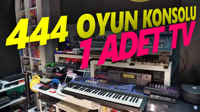 Bir Oyun Manyağı, 444 Farklı Oyun Konsolunu Tek Bir TV'ye Bağlayarak Dünya Rekoru Kırdı [Video]