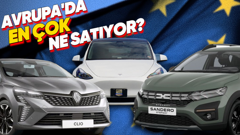 Avrupa'da 2024'ün İlk Yarısında En Çok Satan Otomobiller Açıklandı! Tesla Model Y, Sürpriz Bir Şekilde Artık Zirvede Değil