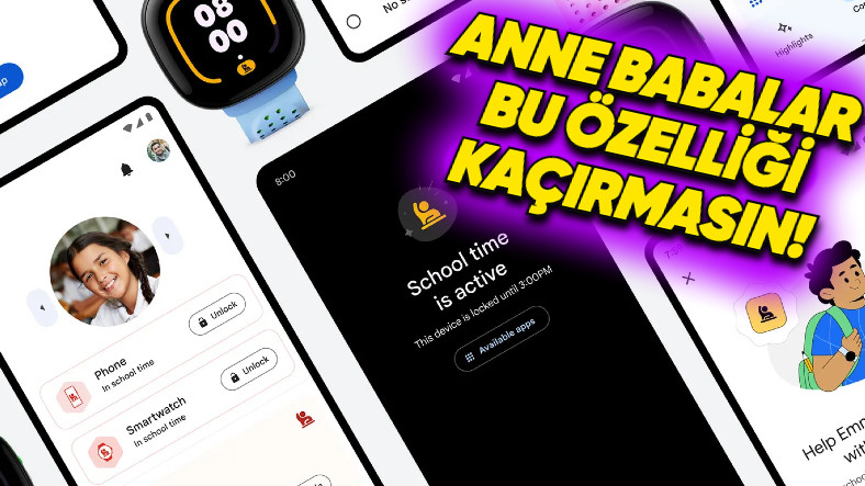 Google, Ebeveynlerin Çocukların Telefonlarını Uzaktan Kontrol Etmelerini Sağlayan “Okul Zamanı” Özelliğini Android Telefonlara Getiriyor