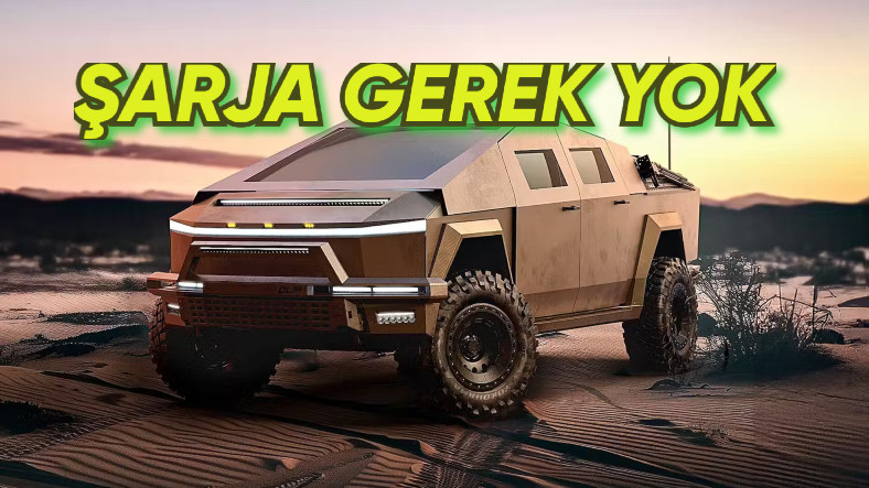 Modern Warfare’den Çekilip Çıkarılmış Gibi Duran, Şarja İhtiyaç Duymayan Zırhlı Tesla Cybertruck