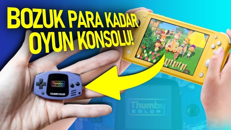 Küçük Ekranda Büyük Nostalji: Oyun Keyfinizi Katlayacak Mini El Konsolu Thumby Color'la Tanışın