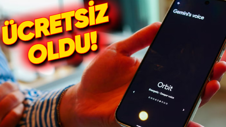 Yapay Zekâyla Sesli Sohbet Etmenizi Sağlayan Gemini Live, Ücretsiz Oldu