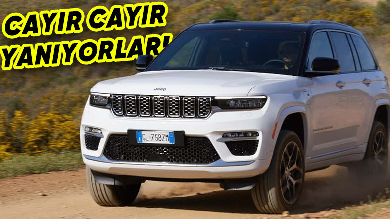 13 Tanesi Durup Dururken Yanmıştı: Jeep, 200 Bin Hibrit Aracını Geri Çağırdı