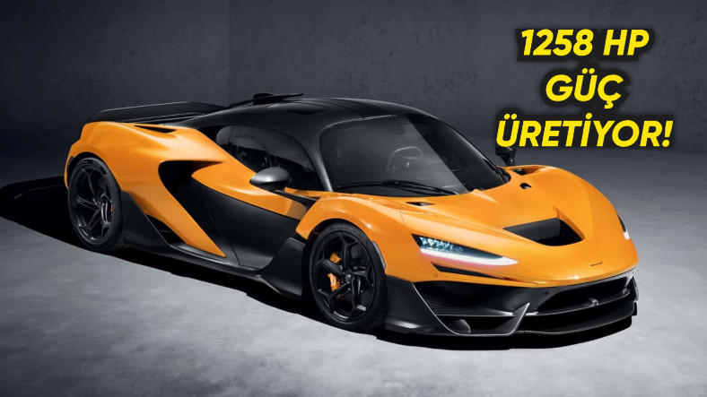 McLaren, Hayallerimizi Süsleyecek W1 Modelini Tanıttı (Zaten Ancak Hayallerimizde Olur)