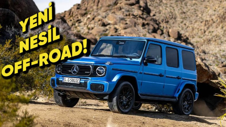 Türkiye’de Elektrikli Off-Road Dönemi: Mercedes-Benz G 580