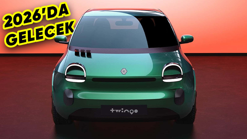 Renault Twingo E-Tech'in Tasarımı Paylaşıldı: Küçük Şehir Otomobili Arayanların Gözdesi Olacak