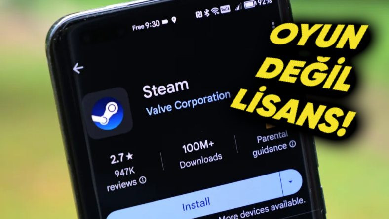 Steam, Artık Acı Gerçeği Yüzümüze Vuracak: Oyunu Değil Lisansını Alıyoruz!