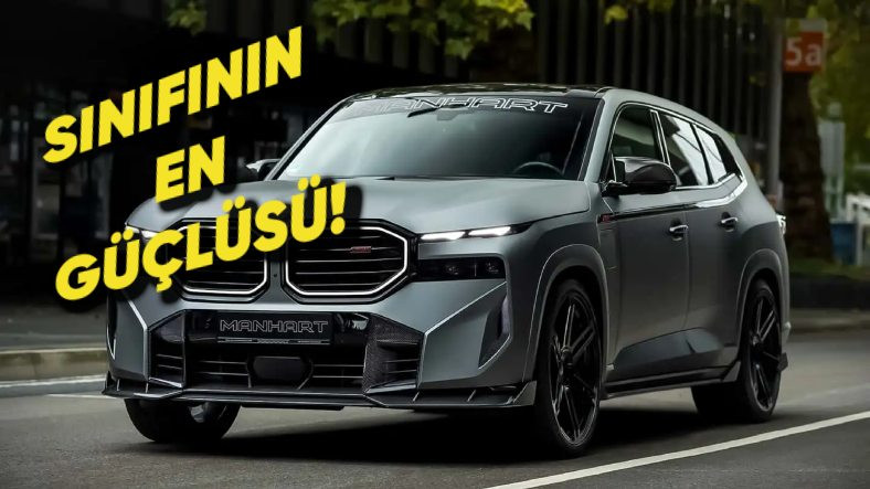 Uykularınızı Kaçıracak Otomobil: Karşınızda 900 Beygirlik Manhart'ın Modifiye Ettiği BMW XM MHXM 900!