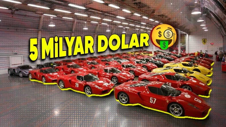 Ferrari'ler, Porsche'ler ve Dahası… 7000 Lüks ve Özel Üretim Araba Neden Brunei'de Göz Göre Göre Çürümeye Bırakıldı?