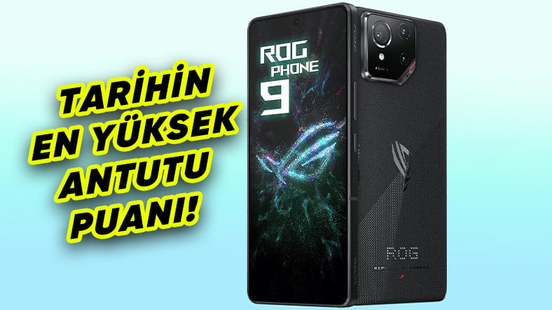 Performans Canavarı Geliyor! ASUS ROG Phone 9, AnTuTu'da Rekor Kırdı