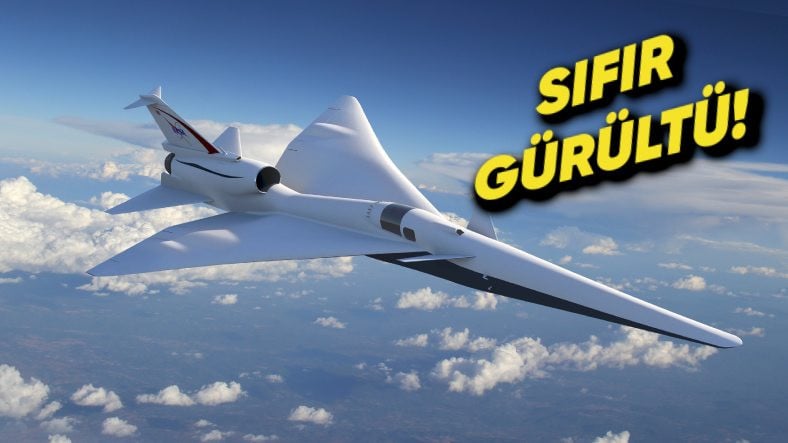 NASA, Uçuşlarda Gürültüyü Asgariye İndiren Süpersonik Uçağı X-59'un Motorunu İlk Kez Çalıştırdı! (Yüksek İrtifada Sessiz Uçuş Mümkün mü?)