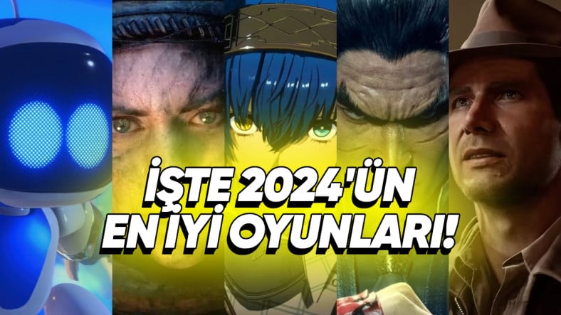 İnceleme Puanına Göre 2024'ün En İyi 20 Oyunu Belli Oldu: İlk Sıra Şaşırtabilir!