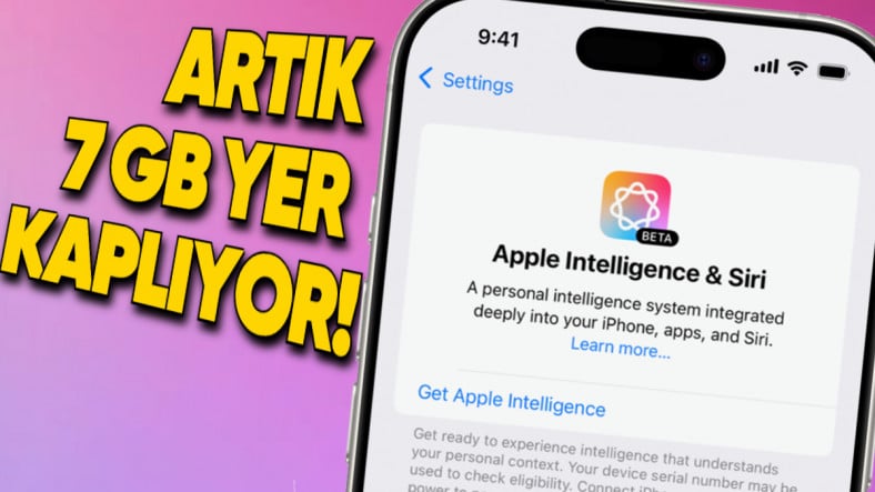 Apple Intelligence'ın iPhone'larda Kapladığı Yer Miktarı 2 Kata Yakın Oranda Artış Gösterdi: Peki Neden?