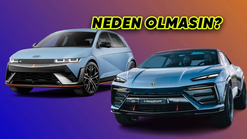 Lamborghini'nin Elektrikli Otomobili İçin Hyundai IONIQ 5 N'den İlham Aldığını Düşündüren Olay [Video]