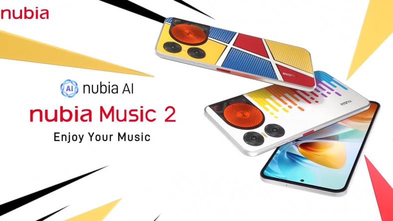 Müzik Tutkunlarına Özel Telefon nubia Music 2 Duyuruldu: Kolon Gibi Hoparlörü Var!