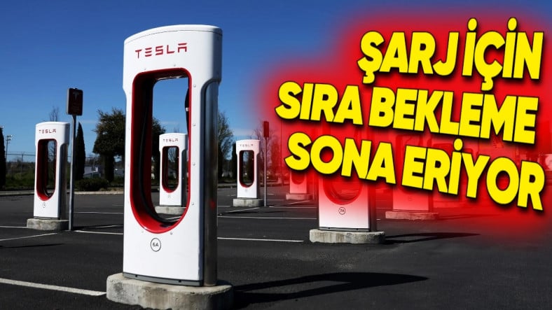 Tesla, Şarj İstasyonlarındaki Sıra Kavgalarını Bitirecek “Sanal Sıra” Özelliği Geliştiriyor