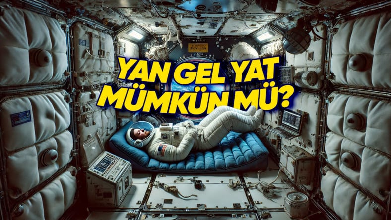 Astronotlar Yer Çekimi Olmayan Ortamda Nasıl Mışıl Mışıl Uyuyor? Sandığınız Gibi Süzülerek Değil!