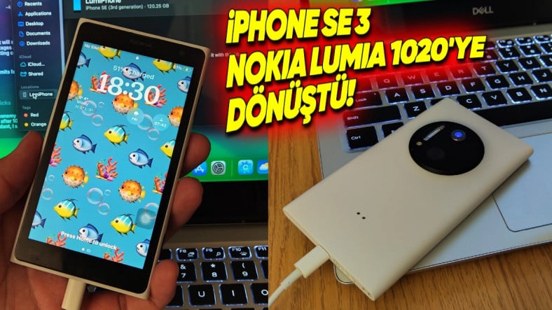 iPhone SE 3, Nokia Lumia ile Birleştirildi! İşte Ortaya Çıkan İlginç Sonuç