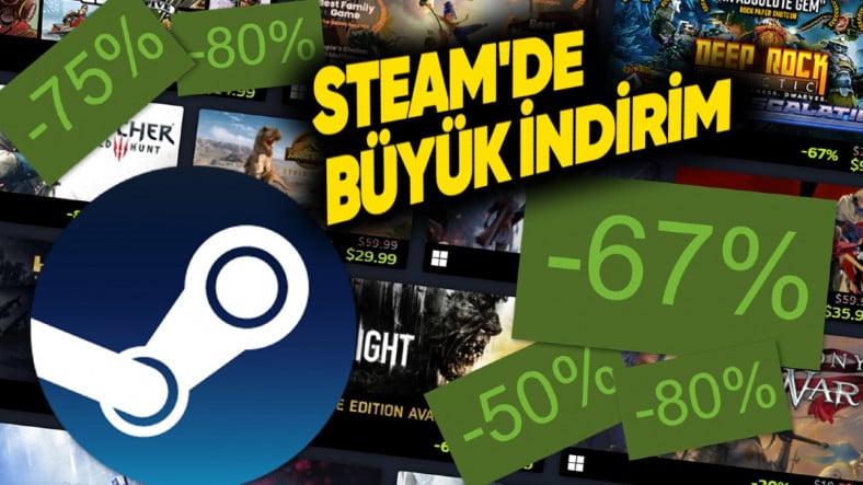 Steam’de Bu Hafta İndirime Giren Oyunlar: 300’den Fazla Oyunda %90’a Varan İndirimi Kaçırmayın!